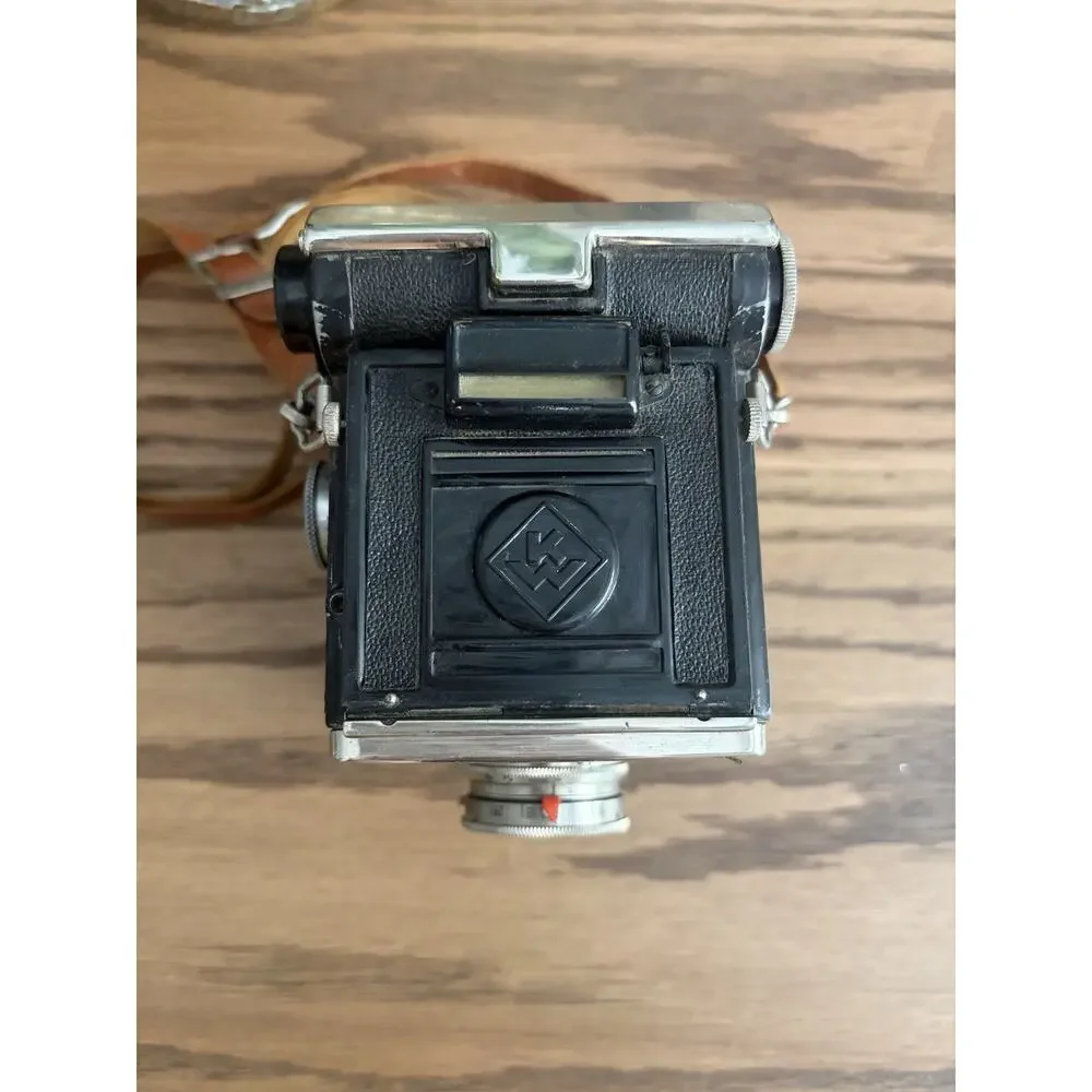 KW Pilot Super Medium Format 6x6 120 Film SLR Camera w/ Enna Ennatar F3.5 75mm